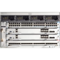 Cisco Catalyst 9400 Series 4 Slot Chassis - Manageable - Gigabit Ethernet - 1000Base-T - 3 Layer Supported - Modular - Twisted Pair - 6U - Rack-mountable - Lifetime Limited Warranty