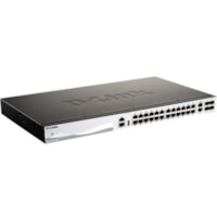 D-Link DGS-3130-30PS Ethernet Switch - 26 Ports - Manageable - Gigabit Ethernet - 1000Base-T - 3 Layer Supported - Modular - Optical Fiber, Twisted Pair - Lifetime Limited Warranty