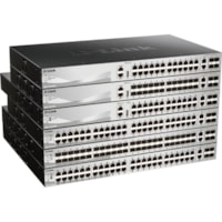 D-Link DGS-3130-54TS Ethernet Switch - 50 Ports - Manageable - Gigabit Ethernet - 1000Base-T - 3 Layer Supported - Modular - Optical Fiber, Twisted Pair