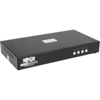 Tripp Lite by Eaton B002-DV1A4 4-Port NIAP PP3.0-Certified DVI-I KVM Switch - 4 Computer(s) - 1 Local User(s) - 2560 x 1600 - 6 x USB - 5 x DVI 