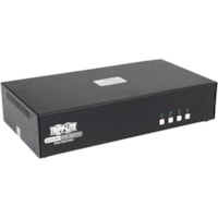 Boîtier de commutation KVM B002-DV2A4 Tripp Lite by Eaton - 4 Ordinateur(s) - 1 Utilisateur(s) local - 2560 x 1600 - 6 x USB - 10 x DVI