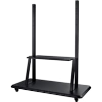 Optoma ST01 Cart - 4 Casters - 25.6" (649.99 mm) Width x 63.4" (1610.11 mm) Depth x 51.2" (1299.97 mm) Height - 65" to 86" Screen Supported