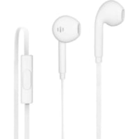 iStore Classic Fit Earbuds (Off White) - Off White - Mini-phone (3.5mm) - Wired - Earbud - 4.3 ft Cable