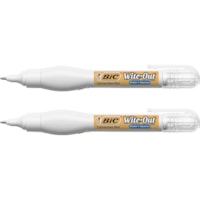 Wite-Out Shake 'N Squeeze Correction Pen - 0.27 fl oz (8 mL) - Fast-drying - 2 / Pack