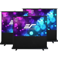 Écran de projection ezCinema 2 F107XWH2 107po Elite Screens - 16:9 - MaxWhite 2 - hauteur de 52.6po x largeur de 93.3po - Autonome