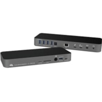 OWC Thunderbolt 3 Dock - for Notebook - Memory Card Reader - SD, microSD - 85 W - Thunderbolt 3 - 2 Displays Supported - 5K, 4K - 3840 x 2160, 5120 x 2880 - 6 x USB Ports - 5 x USB Type-A Ports - USB Type-A - 1 x USB Type-C Ports - USB Type-C - Network (RJ-45) - 1 x Mini DisplayPort - Mini DisplayPo