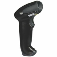 Scanner de code à barre Voyager 1250g Handheld - Câble Connectivité - Noir Honeywell - Câble Connectivité - 23 po (584,20 mm) Distance de lecture - 1D - Laser - Ligne unique - Série, USB, cale de clavier - Noir - IP41