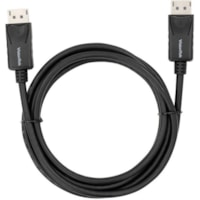 VisionTek DisplayPort to DisplayPort 2M Cable (M/M) - 6.6 ft (2 m) DisplayPort A/V Cable for Audio/Video Device, Monitor, Projector, TV, Dock, Digital Signage Display - First End: 1 x DisplayPort 1.2 Digital Audio/Video - Male - Second End: 1 x DisplayPort 1.2 Digital Audio/Video - Male - Supports u