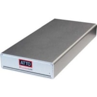 ATTO TLFC-3162-L00 ThunderLink Thunderbolt/Fibre Channel Host Bus Adapter - Thunderbolt 3 - 40 Gbit/s, 16 Gbit/s - 2 x Total Fibre Channel Port(s) - 2 x LC Port(s) - 2 x Total Expansion Slot(s) - SFP+ - Desktop 