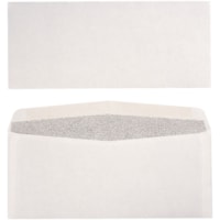 Enveloppe Sécurité Supremex - Sécurité - #10 - largeur de9 1/2 po (241,30 mm) x longueur de 4 1/8 po (104,78 mm) - 24 lb (10886,22 g) - Blanc - 500 / boîte