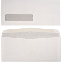 Supremex SPX00049-Security Envelopes Window - Security - #10 - 9 1/2" Width x 4 1/8" Length Diameter - 24 lb - 500 / Box - White Wove