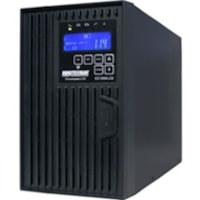 Minuteman 2000 VA On-line Tower UPS with 8 0utlets - Tower - 3 Minute Stand-by - 120 V AC Input - 110 V AC, 120 V AC, 127 V AC Output - Serial Port - 8 x NEMA 5-15/20R Receptacle(s)