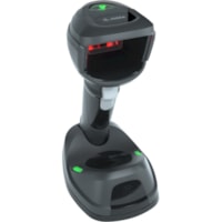 Zebra DS9908-SR Barcode Scanner Kit - Cable Connectivity - 24.70" (627.38 mm) Scan Distance - 1D, 2D - LED - Imager - Area - , Radio Frequency - USB - Midnight Black - IP52 - USB - Retail, Quick Service Restaurant (QSR), Industrial, Convenience Store