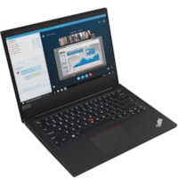 Lenovo ThinkPad E490 20N8001AUS 14" Notebook - Intel Core i7 8th Gen i7-8565U - 8 GB - 256 GB SSD - English (US) Keyboard - Black - 1920 x 1080 - Windows 10 Pro - Intel UHD Graphics 620 - In-plane Switching (IPS) Technology - Front Camera/Webcam - IEEE 802.11a/b/g/n/ac Wireless LAN Standard