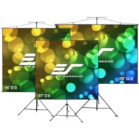 Elite Screens Yard Master Sport YMS96S 96" Manual Projection Screen - 1:1 - MaxWhite 2 - 67.3" Height x 67.3" Width - Wall Mount, Tripod