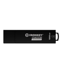 IronKey 128GB D300SM USB 3.1 Flash Drive - 128 GB - USB 3.1 - 256-bit AES 