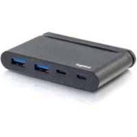 Concentrateur USB - USB Type C - Externe - Noir C2G - USB Type C - Externe - 4 Port(s) USB - 4 Port(s) USB 3.1