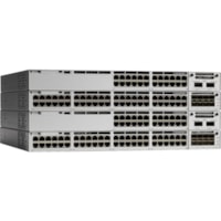 Cisco Catalyst C9300-24UX Ethernet Switch - 24 Ports - Manageable - Gigabit Ethernet - 10/100/1000Base-T - Refurbished - 2 Layer Supported - 1100 W Power Consumption - Twisted Pair - Rack-mountable - Lifetime Limited Warranty