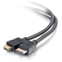 Câble audiovisuel Premium 15 pi (4,57 m) HDMI C2G - 15 pi (4,57 m) HDMI Câble audiovisuel pour Périphérique audio/vidéo, Home Cinéma, Périphérique réseau, Lecteur Blu-ray, Lecteur DVD - 18 Gbit/s - Supports up to 4096 x 2160 - Blind&eacute