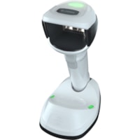 Zebra DS9908-HD Hands-Free Scanner - Cable Connectivity - 8" (203.20 mm) Scan Distance - 1D, 2D - Imager - USB - Alpine White - IP52 - USB - Healthcare, Pharmacy, Laboratory