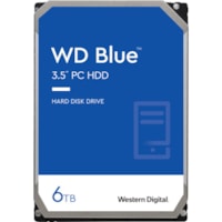 Western Digital Blue WD60EZAZ 6 TB Hard Drive - 3.5" Internal - SATA (SATA/600) - Desktop PC Device Supported - 5400rpm - 2 Year Warranty