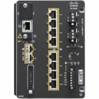 Commutateur Ethernet Catalyst IE3300 IE-3300-8T2S 8 Ports Gérable Cisco - 8 Ports - Gérable - 3 Couche supportée - Modulaire - 2 Emplacements SFP - Paire torsadée, Fibre Optique - Montage sur rail DIN