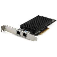 StarTech.com Dual Port 10G PCIe Network Adapter Card - Tehuti TN4010 10GBASE-T PCI Express 10GbE Multi Gigabit Ethernet 5 Speed NIC 2port - PCIe Network Adapter Card Dual NIC ports Network Interface Card 2x 10 Gbps RJ45 Ports Tehuti TN4010- 10GBASE-T / NBASE-T Multi-Gigabit 1/2.5/5/10 Gbps, PCI Expr