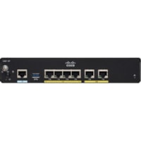 Cisco C931-4P 1 SIM Cellular, Ethernet, ADSL2, VDSL2+ Modem/Wireless Router - 4G - LTE 800, LTE 2100, LTE 700, LTE 900, LTE 2600, LTE 1800 - LTE, UMTS, HSPA+, EDGE, GPRS(1 x External) - 4 x Network Port - 2 x Broadband Port - USB - Gigabit Ethernet - VPN Supported - Desktop