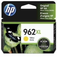 HP 962XL Original High Yield Inkjet Ink Cartridge - Yellow - 1 Each - 1600 Pages