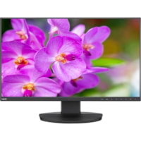 Moniteur LCD MultiSync EA241F-BK Full HD - 16:9 - Noir NEC Display - 23,8 po Visible - WLED Rétroéclairage - 1920 x 1080 - 16,7 Millions de Couleurs - 250 cd/m² Typique - 5 ms - Hauts-Parleurs - DVI - HDMI - VGA - DisplayPort - Mini DisplayPort - Concentrateur USB