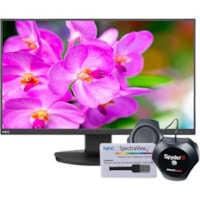 Moniteur LCD MultiSync EA241F-BK-SV Full HD - 16:9 - Noir NEC Display - 23,8 po (604,52 mm) Visible - WLED Rétroéclairage - 1920 x 1080 - 16,7 Millions de Couleurs - 250 cd/m² Typique - 5 ms - Hauts-Parleurs - DVI - HDMI - VGA - DisplayPort - Concentrateur USB