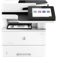 HP LaserJet Enterprise M528 M528f Laser Multifunction Printer-Monochrome-Copier/Fax/Scanner-52 ppm Mono Print-1200x1200 dpi Print-Automatic Duplex Print-150000 Pages-650 sheets Input-Color Flatbed Scanner-600 dpi Optical Scan-Apple AirPrint-HP ePrint - Copier/Fax/Printer/Scanner - 52 ppm Mono Print 