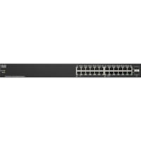 Commutateur Ethernet 110 SG110-24HP 24 Ports - Gigabit Ethernet - 10/100/1000Base-T, 1000Base-X - Remis à Neuf Cisco - 24 Ports - Gigabit Ethernet - 10/100/1000Base-T, 1000Base-X - Remis à Neuf - 2 Couche supportée - Modulaire - 2 Emplacements SFP - Paire torsadée, Fibre Opti