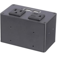 StarTech.com Power Outlet Module for Conference Table Connectivity Box - 2x AC Power and 2x USB-A - Power and Charging Hub - Power Outlet Module for Conference Table Connectivity Box - Add convenient power & charging capability to a boardroom or huddle space - Desktop outlet features AC outlets and 