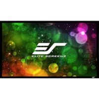 Elite Screens Sable Frame SB135WH2 135" Fixed Frame Projection Screen - 16:9 - CineWhite - 66.1" Height x 117.7" Width - Wall Mount