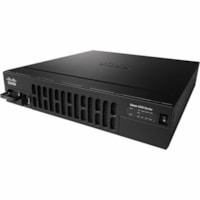 Cisco 4351 Router - 3 Ports - 3 RJ-45 Port(s) - 3 WAN Port(s) - PoE Ports - Management Port - 10 Network Interface Module (NIM) Slots, SFP (mini-GBIC) Slots, Integrated Services Card (ISC) Slots, Service Module Slots - 16 GB - Gigabit Ethernet - IEEE 802.3, IEEE 802.1Q, IEEE 802.3ah, IEEE 802.1ag - 