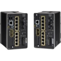 Commutateur Ethernet Catalyst IE3200 IE-3200-8P2S 8 Ports Gérable Cisco - 8 Ports - Gérable - 3 Couche supportée - Modulaire - 2 Emplacements SFP - Paire torsadée, Fibre Optique - Montage sur rail DIN