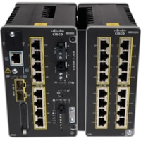 Commutateur Ethernet Catalyst IE3300 IE-3300-8P2S 8 Ports Gérable Cisco - 8 Ports - Gérable - 3 Couche supportée - Modulaire - 2 Emplacements SFP - Paire torsadée, Fibre Optique - Montage sur rail DIN - 5 Année Garantie limitée