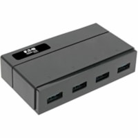 Concentrateur USB U360-004-2F - USB Type B - Externe - Noir Tripp Lite by Eaton - USB Type B - Externe - 4 Port(s) USB - 4 Port(s) USB 3.0 - PC, Mac