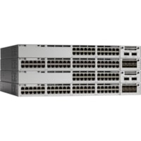 Cisco Catalyst 9300 48-port Data Only, Network Essentials - 48 Ports - Manageable - Gigabit Ethernet - 10/100/1000Base-T - Refurbished - 2 Layer Supported - 350 W Power Consumption - Twisted Pair - Rack-mountable - Lifetime Limited Warranty