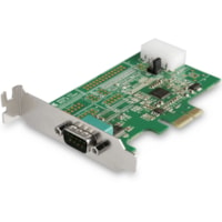 StarTech.com Adaptateur série PEX1S953LP - 1 emballage - Format Low-Profile Carte enfichable - 16950 UART - PCI Express x1 - PC, Linux - 1 x Nombre de ports série externes