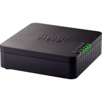 Cisco 2-Port Analog Telephone Adapter - Refurbished - 1 x RJ-45 - 2 x FXS - Fast Ethernet - Wall Mountable, Desktop