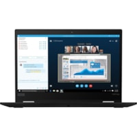 Lenovo ThinkPad X390 Yoga 20NN0014CA 13.3" Touchscreen 2 in 1 Notebook - Intel Core i5 8th Gen i5-8265U - 8 GB - 256 GB SSD - French Keyboard - Black - 1920 x 1080 - Windows 10 Pro - Intel UHD Graphics 620 - In-plane Switching (IPS) Technology - Front Camera/Webcam - IEEE 802.11ac Wireless LAN Stand