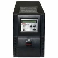 Onduleur en ligne à double conversion T1S0A2000AXA - 2 kVA/1,80 kW Toshiba - Tour - 5 Minute(s) Veille - 120 V AC Entrée - 120 V AC Sortie - Monophasé - Port série - USB - 12 x NEMA 5-20R Receptacle(s)