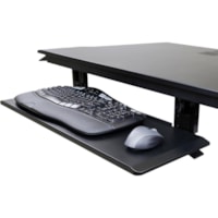 Ergotron Deep Keyboard Tray for WorkFit-TX - 27.8" Width - Black