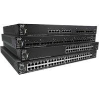 Cisco SG350X-48MP Layer 3 Switch - 48 Ports - Manageable - Gigabit Ethernet - 10/100/1000Base-T - Refurbished - 3 Layer Supported - Modular - Twisted Pair, Optical Fiber - Rack-mountable - Lifetime Limited Warranty