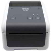 Brother TD-4420DNP Desktop Direct Thermal Printer - Monochrome - Label Print - USB - Serial - 4.27" Print Width - 203.20 in/s (5161.28 mm/s) Mono - 203 x 203 dpi - 4.65" (118 mm) Label Width x 118.11" (2999.99 mm) Label Length