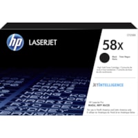 HP 58X (CF258X) Original High Yield Laser Toner Cartridge - Black - 1 Each - 10000 Pages