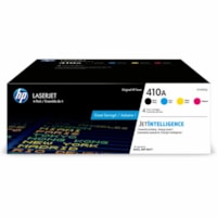 HP 410A (CF410AQ) Original Laser Toner Cartridge - Combo Pack - Black, Cyan, Magenta, Yellow - 4 / Carton - 2300 Black, 2300 Cyan, 2300 Magenta, 2300 Yellow