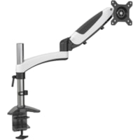 Amer Hydra Mounting Arm for Curved Screen Display, Flat Panel Display - White, Black, Chrome - 1 Display(s) Supported - 65" Screen Support - 15 kg Load Capacity - 75 x 75, 100 x 100 - Steel, Aluminum, Alloy, Plastic